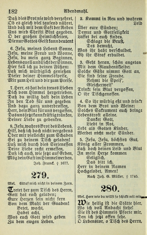 Evangelisches Gesangbuch. Nach Zustimmung der Provinszialsznode vom Jahre 1884 zur Einfürung in der Provinz Brandenburg mit Genehmigung des Evangelischen Oberkirchenrats page 184