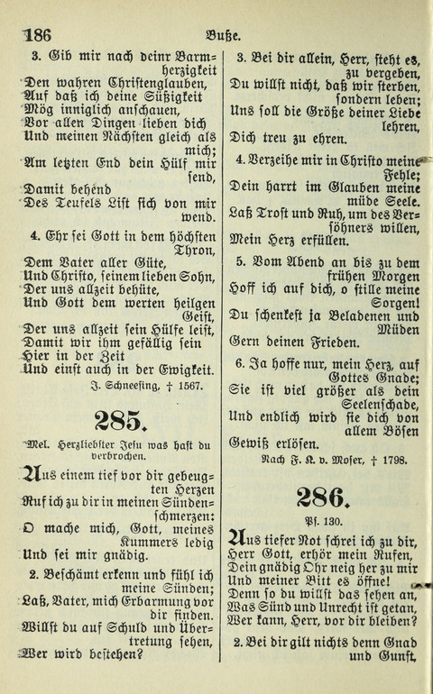 Evangelisches Gesangbuch. Nach Zustimmung der Provinszialsznode vom Jahre 1884 zur Einfürung in der Provinz Brandenburg mit Genehmigung des Evangelischen Oberkirchenrats page 188