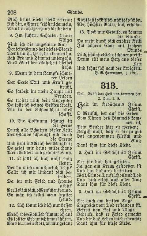 Evangelisches Gesangbuch. Nach Zustimmung der Provinszialsznode vom Jahre 1884 zur Einfürung in der Provinz Brandenburg mit Genehmigung des Evangelischen Oberkirchenrats page 210