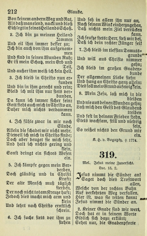 Evangelisches Gesangbuch. Nach Zustimmung der Provinszialsznode vom Jahre 1884 zur Einfürung in der Provinz Brandenburg mit Genehmigung des Evangelischen Oberkirchenrats page 214