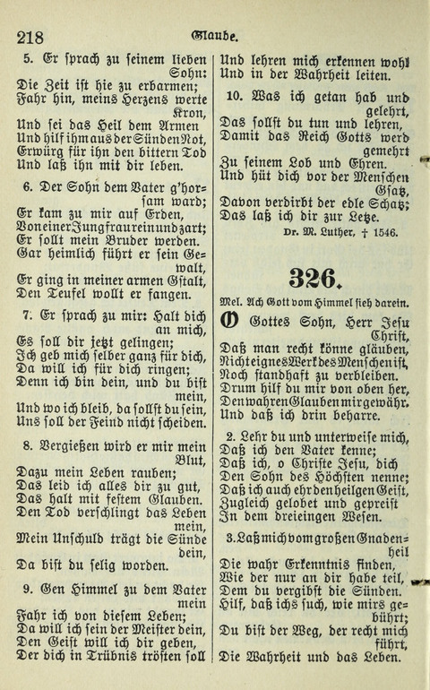 Evangelisches Gesangbuch. Nach Zustimmung der Provinszialsznode vom Jahre 1884 zur Einfürung in der Provinz Brandenburg mit Genehmigung des Evangelischen Oberkirchenrats page 220