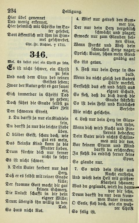 Evangelisches Gesangbuch. Nach Zustimmung der Provinszialsznode vom Jahre 1884 zur Einfürung in der Provinz Brandenburg mit Genehmigung des Evangelischen Oberkirchenrats page 236