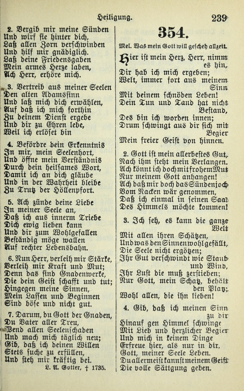 Evangelisches Gesangbuch. Nach Zustimmung der Provinszialsznode vom Jahre 1884 zur Einfürung in der Provinz Brandenburg mit Genehmigung des Evangelischen Oberkirchenrats page 241