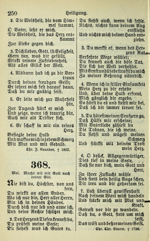 Evangelisches Gesangbuch. Nach Zustimmung der Provinszialsznode vom Jahre 1884 zur Einfürung in der Provinz Brandenburg mit Genehmigung des Evangelischen Oberkirchenrats page 252