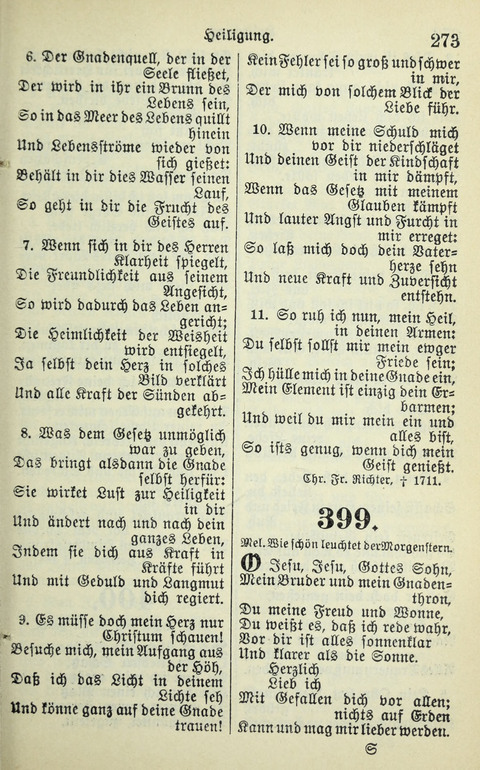 Evangelisches Gesangbuch. Nach Zustimmung der Provinszialsznode vom Jahre 1884 zur Einfürung in der Provinz Brandenburg mit Genehmigung des Evangelischen Oberkirchenrats page 275