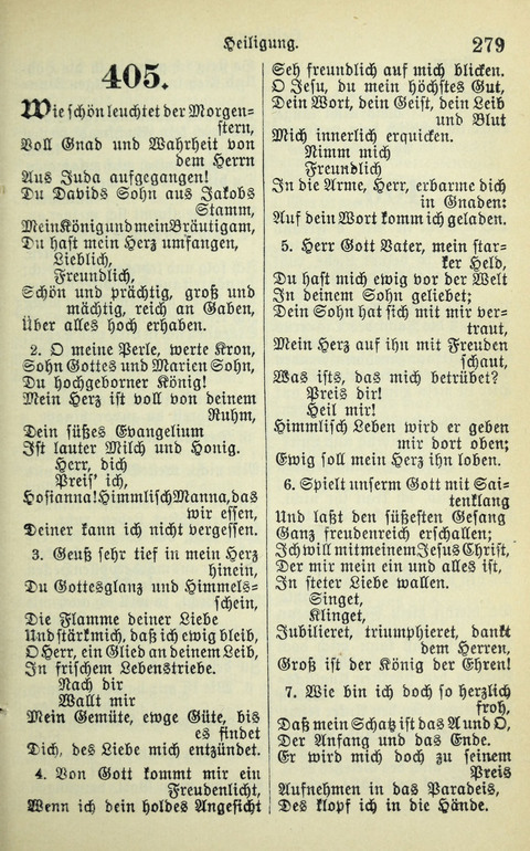 Evangelisches Gesangbuch. Nach Zustimmung der Provinszialsznode vom Jahre 1884 zur Einfürung in der Provinz Brandenburg mit Genehmigung des Evangelischen Oberkirchenrats page 281