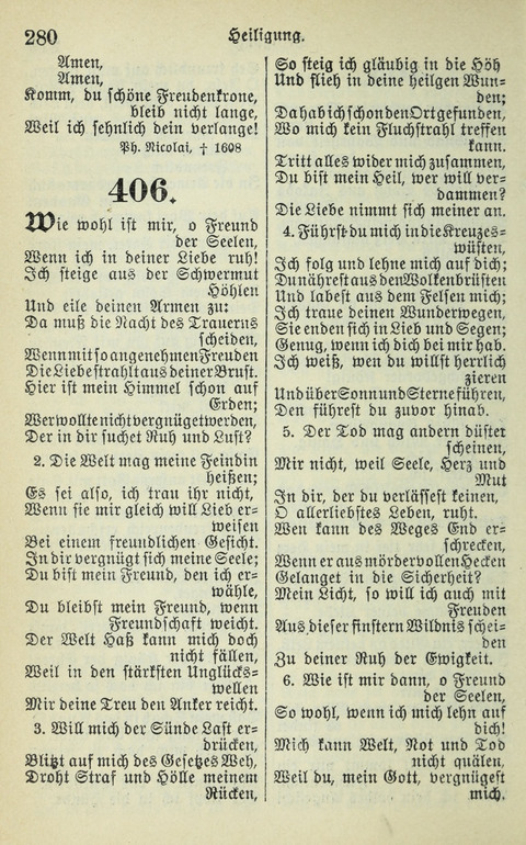 Evangelisches Gesangbuch. Nach Zustimmung der Provinszialsznode vom Jahre 1884 zur Einfürung in der Provinz Brandenburg mit Genehmigung des Evangelischen Oberkirchenrats page 282