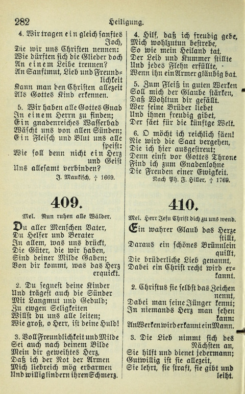 Evangelisches Gesangbuch. Nach Zustimmung der Provinszialsznode vom Jahre 1884 zur Einfürung in der Provinz Brandenburg mit Genehmigung des Evangelischen Oberkirchenrats page 284