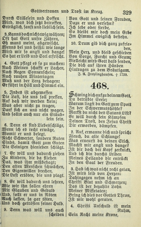 Evangelisches Gesangbuch. Nach Zustimmung der Provinszialsznode vom Jahre 1884 zur Einfürung in der Provinz Brandenburg mit Genehmigung des Evangelischen Oberkirchenrats page 331