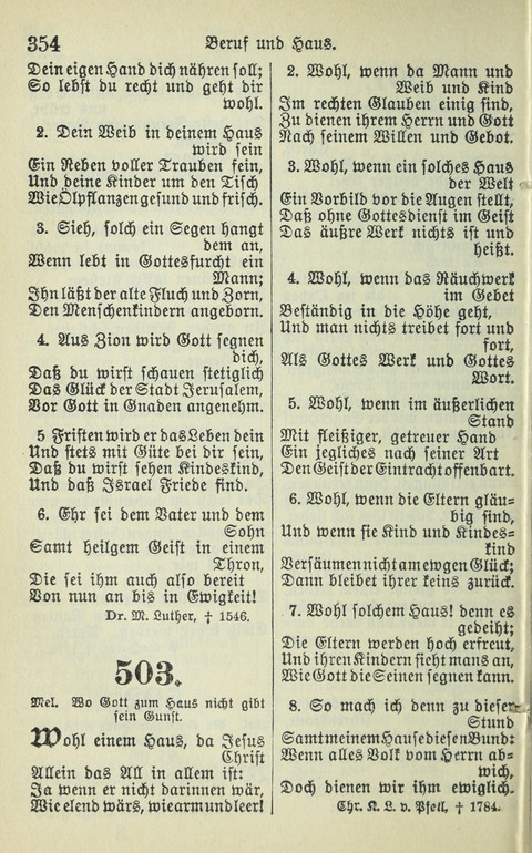 Evangelisches Gesangbuch. Nach Zustimmung der Provinszialsznode vom Jahre 1884 zur Einfürung in der Provinz Brandenburg mit Genehmigung des Evangelischen Oberkirchenrats page 356