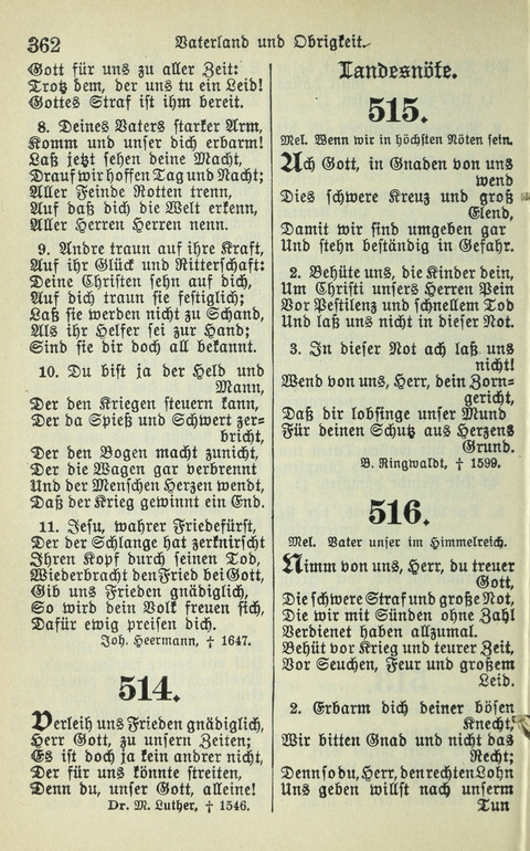 Evangelisches Gesangbuch. Nach Zustimmung der Provinszialsznode vom Jahre 1884 zur Einfürung in der Provinz Brandenburg mit Genehmigung des Evangelischen Oberkirchenrats page 364