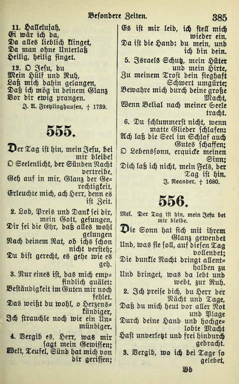 Evangelisches Gesangbuch. Nach Zustimmung der Provinszialsznode vom Jahre 1884 zur Einfürung in der Provinz Brandenburg mit Genehmigung des Evangelischen Oberkirchenrats page 387