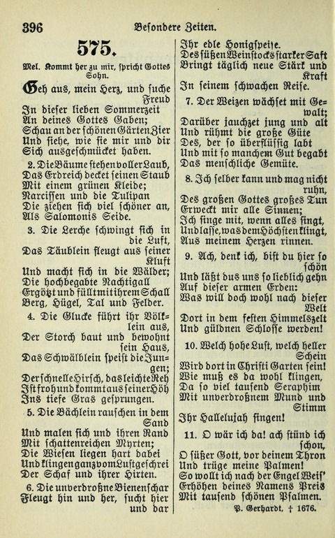 Evangelisches Gesangbuch. Nach Zustimmung der Provinszialsznode vom Jahre 1884 zur Einfürung in der Provinz Brandenburg mit Genehmigung des Evangelischen Oberkirchenrats page 398