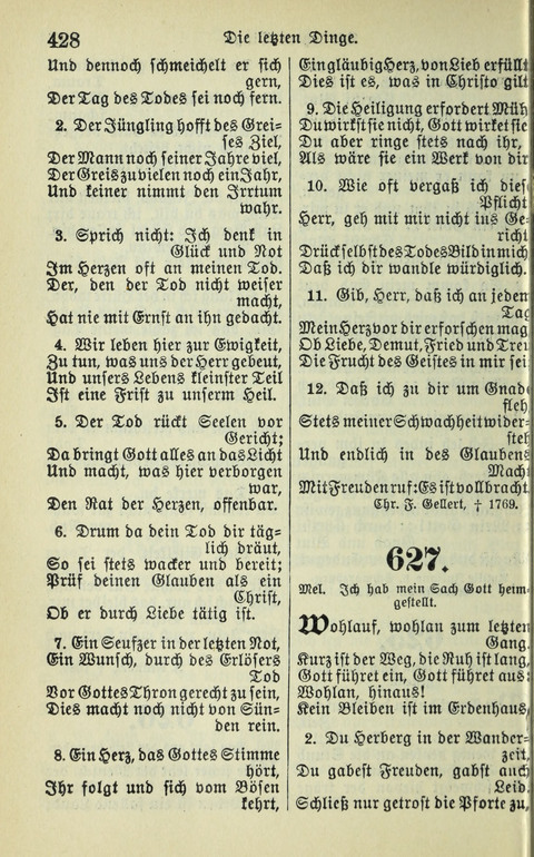 Evangelisches Gesangbuch. Nach Zustimmung der Provinszialsznode vom Jahre 1884 zur Einfürung in der Provinz Brandenburg mit Genehmigung des Evangelischen Oberkirchenrats page 430