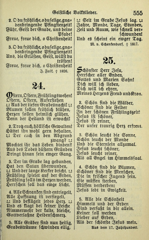 Evangelisches Gesangbuch. Nach Zustimmung der Provinszialsznode vom Jahre 1884 zur Einfürung in der Provinz Brandenburg mit Genehmigung des Evangelischen Oberkirchenrats page 557