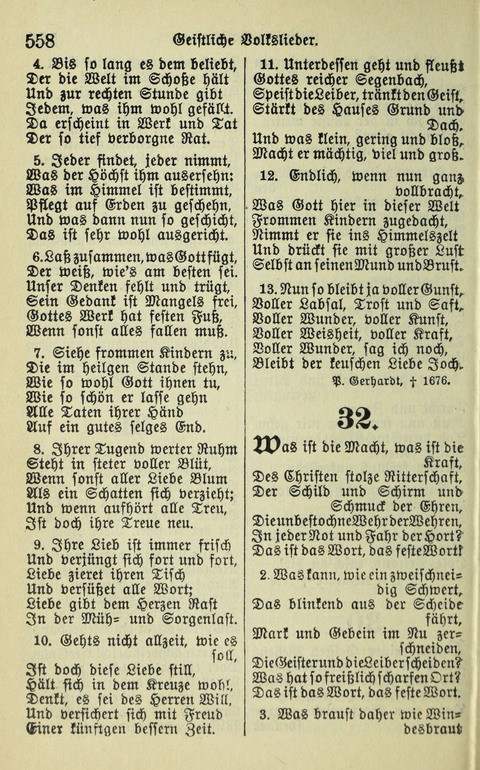 Evangelisches Gesangbuch. Nach Zustimmung der Provinszialsznode vom Jahre 1884 zur Einfürung in der Provinz Brandenburg mit Genehmigung des Evangelischen Oberkirchenrats page 560