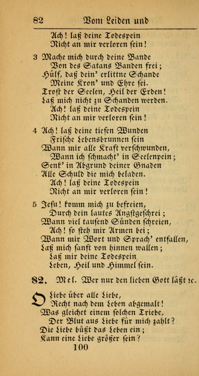 Evangelisches Gesangbuch: oder eine sammlung geistreicher lieder zum gebrauch der Evangelischen Gemeinscaft und aller heilsuchenden seelen  (4th und verb. Aufl.) page 102