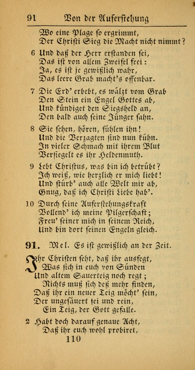 Evangelisches Gesangbuch: oder eine sammlung geistreicher lieder zum gebrauch der Evangelischen Gemeinscaft und aller heilsuchenden seelen  (4th und verb. Aufl.) page 112