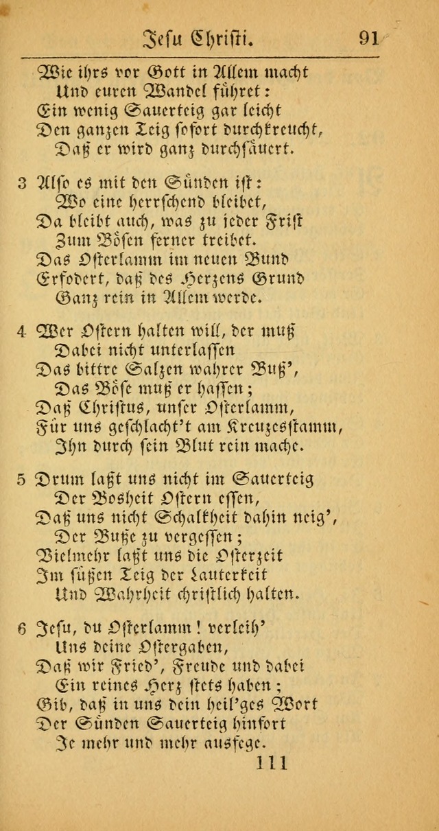 Evangelisches Gesangbuch: oder eine sammlung geistreicher lieder zum gebrauch der Evangelischen Gemeinscaft und aller heilsuchenden seelen  (4th und verb. Aufl.) page 113