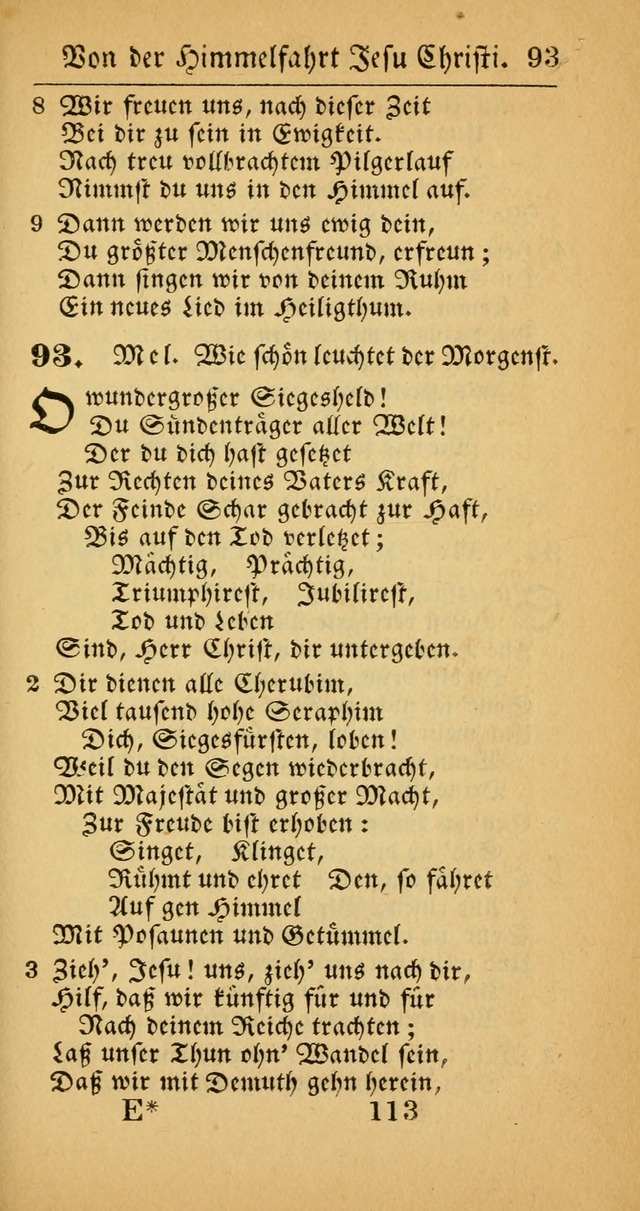 Evangelisches Gesangbuch: oder eine sammlung geistreicher lieder zum gebrauch der Evangelischen Gemeinscaft und aller heilsuchenden seelen  (4th und verb. Aufl.) page 115