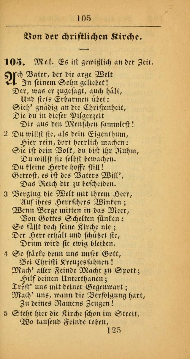 Evangelisches Gesangbuch: oder eine sammlung geistreicher lieder zum gebrauch der Evangelischen Gemeinscaft und aller heilsuchenden seelen  (4th und verb. Aufl.) page 127