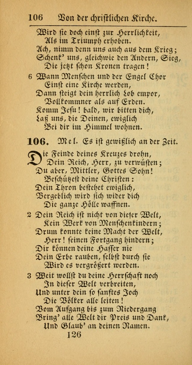 Evangelisches Gesangbuch: oder eine sammlung geistreicher lieder zum gebrauch der Evangelischen Gemeinscaft und aller heilsuchenden seelen  (4th und verb. Aufl.) page 128