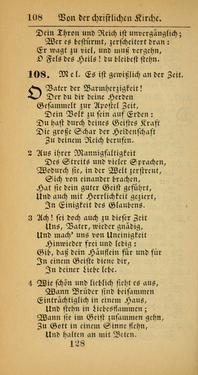 Evangelisches Gesangbuch: oder eine sammlung geistreicher lieder zum gebrauch der Evangelischen Gemeinscaft und aller heilsuchenden seelen  (4th und verb. Aufl.) page 130