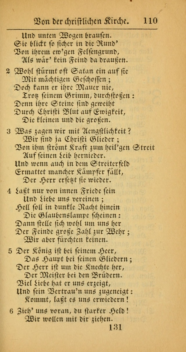 Evangelisches Gesangbuch: oder eine sammlung geistreicher lieder zum gebrauch der Evangelischen Gemeinscaft und aller heilsuchenden seelen  (4th und verb. Aufl.) page 133