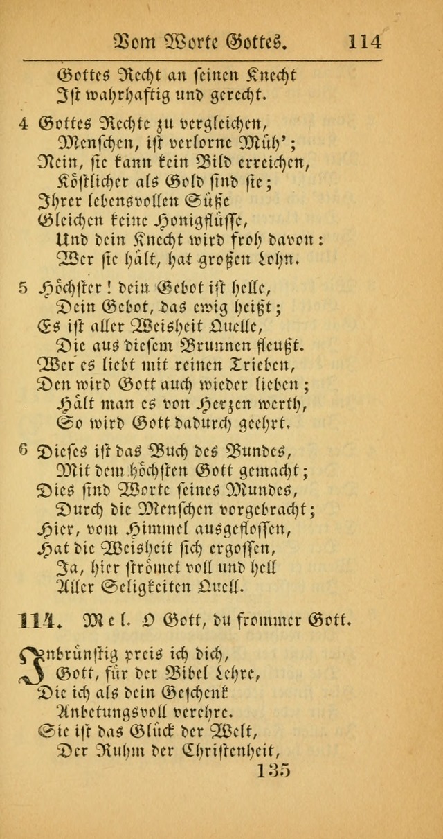 Evangelisches Gesangbuch: oder eine sammlung geistreicher lieder zum gebrauch der Evangelischen Gemeinscaft und aller heilsuchenden seelen  (4th und verb. Aufl.) page 137