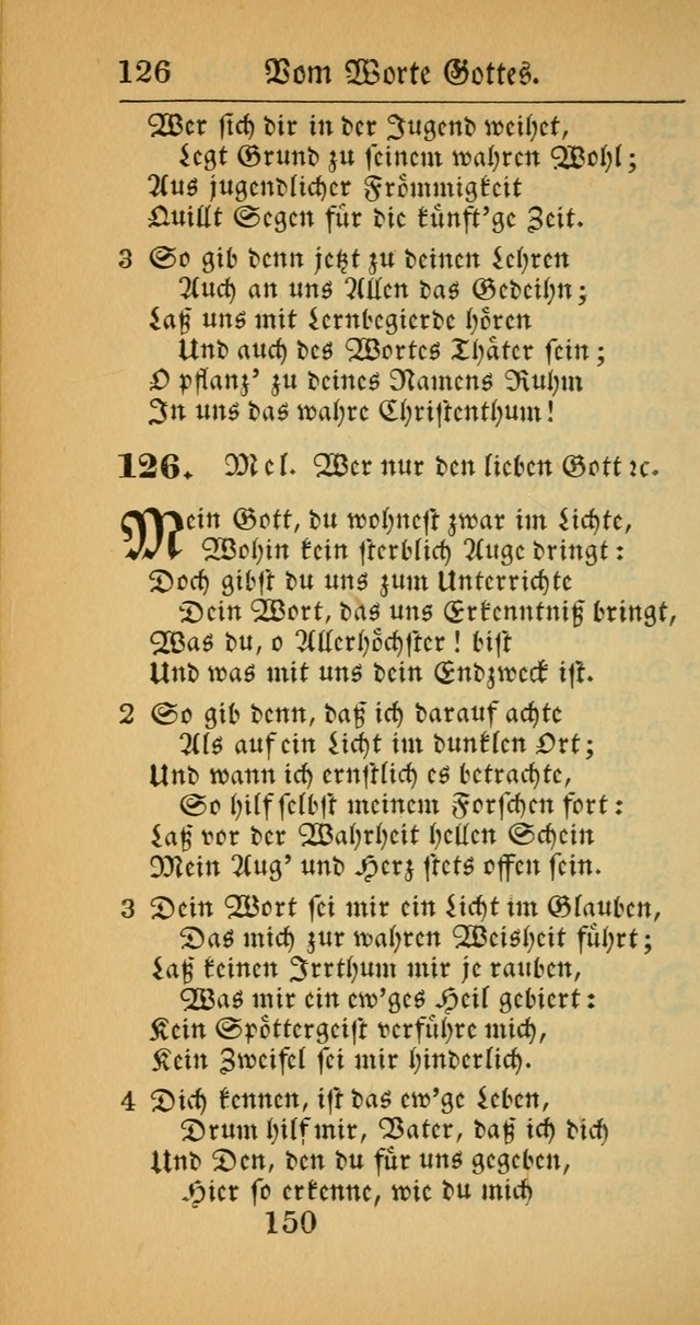 Evangelisches Gesangbuch: oder eine sammlung geistreicher lieder zum gebrauch der Evangelischen Gemeinscaft und aller heilsuchenden seelen  (4th und verb. Aufl.) page 152