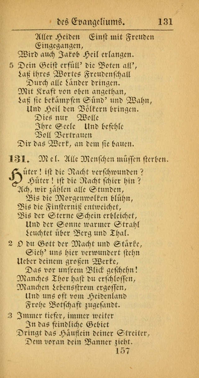 Evangelisches Gesangbuch: oder eine sammlung geistreicher lieder zum gebrauch der Evangelischen Gemeinscaft und aller heilsuchenden seelen  (4th und verb. Aufl.) page 159