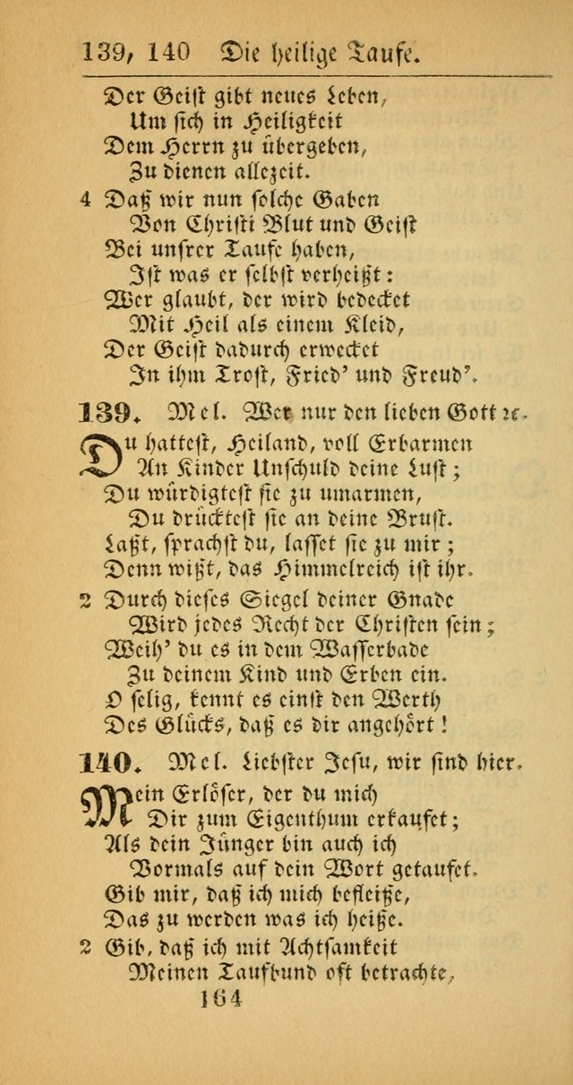 Evangelisches Gesangbuch: oder eine sammlung geistreicher lieder zum gebrauch der Evangelischen Gemeinscaft und aller heilsuchenden seelen  (4th und verb. Aufl.) page 166