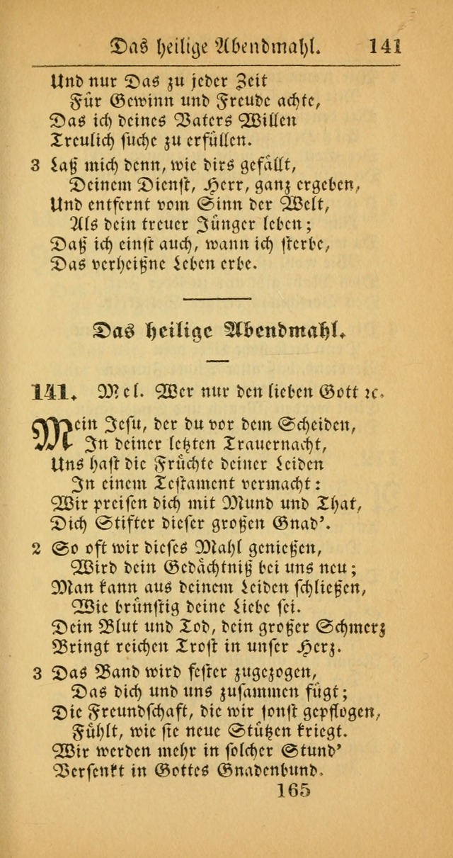 Evangelisches Gesangbuch: oder eine sammlung geistreicher lieder zum gebrauch der Evangelischen Gemeinscaft und aller heilsuchenden seelen  (4th und verb. Aufl.) page 167