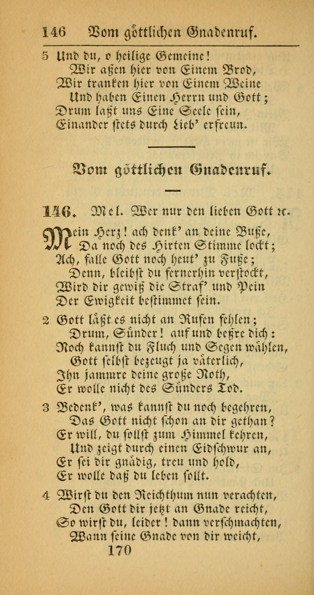 Evangelisches Gesangbuch: oder eine sammlung geistreicher lieder zum gebrauch der Evangelischen Gemeinscaft und aller heilsuchenden seelen  (4th und verb. Aufl.) page 172