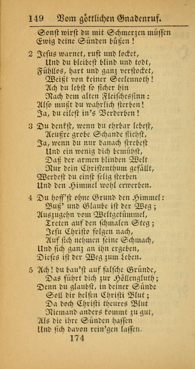 Evangelisches Gesangbuch: oder eine sammlung geistreicher lieder zum gebrauch der Evangelischen Gemeinscaft und aller heilsuchenden seelen  (4th und verb. Aufl.) page 176