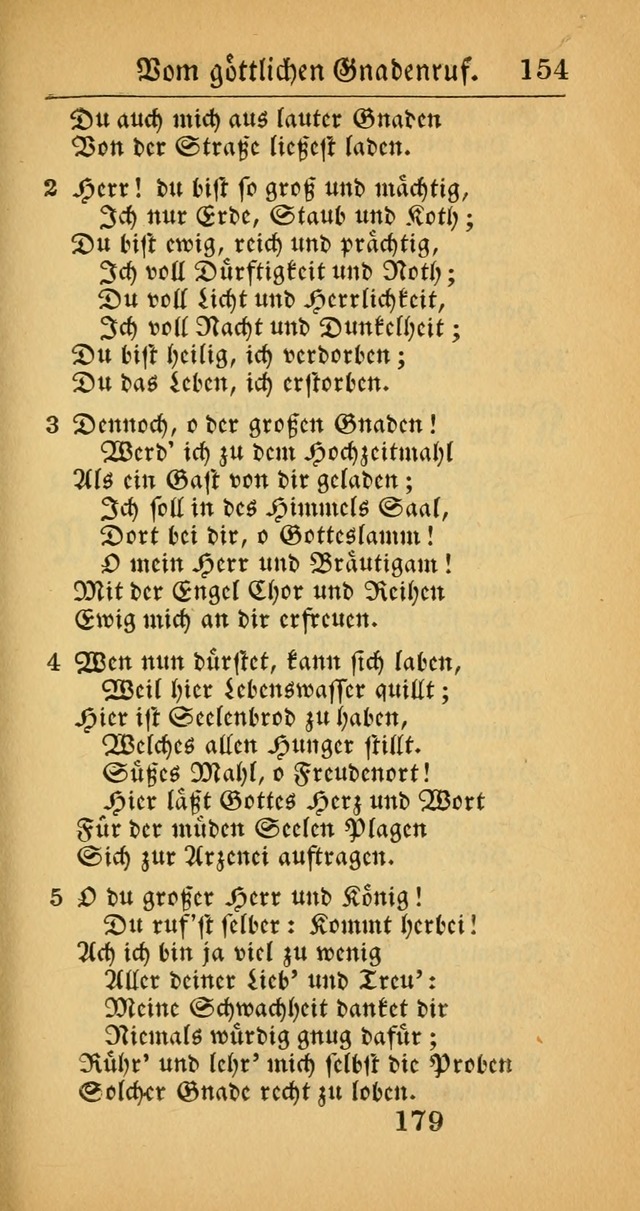 Evangelisches Gesangbuch: oder eine sammlung geistreicher lieder zum gebrauch der Evangelischen Gemeinscaft und aller heilsuchenden seelen  (4th und verb. Aufl.) page 181