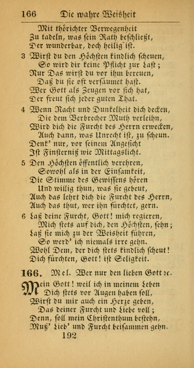 Evangelisches Gesangbuch: oder eine sammlung geistreicher lieder zum gebrauch der Evangelischen Gemeinscaft und aller heilsuchenden seelen  (4th und verb. Aufl.) page 194