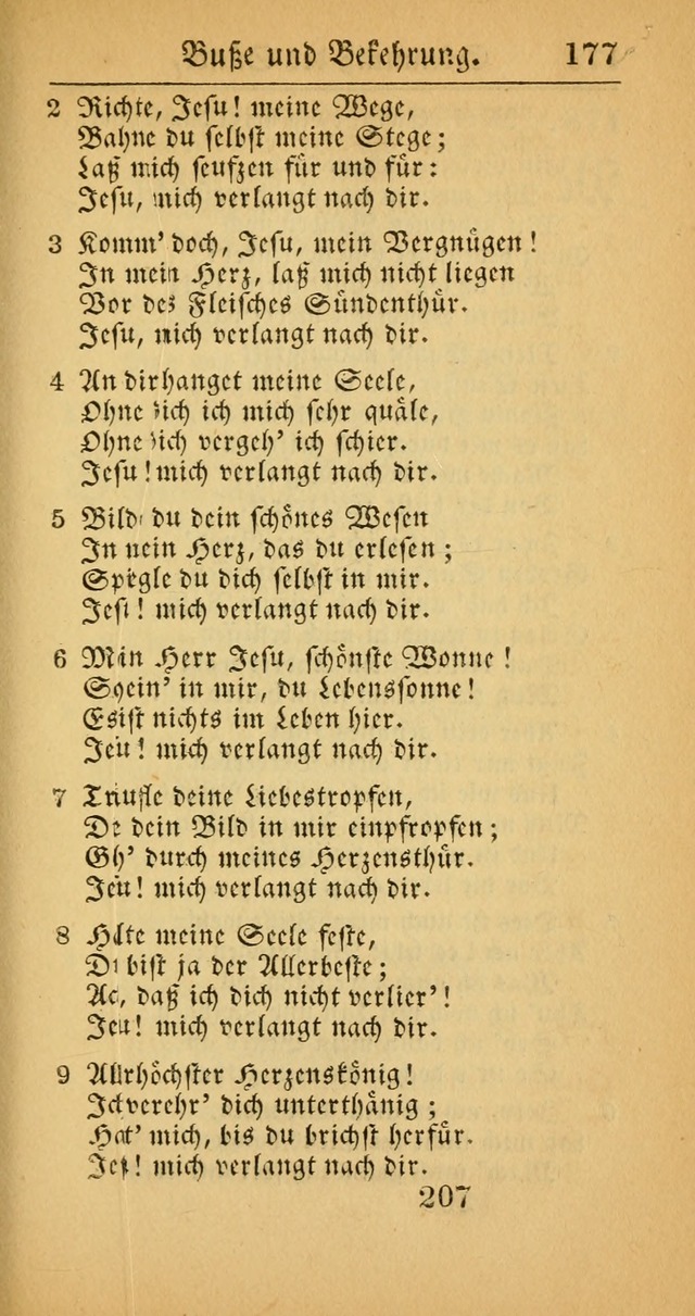 Evangelisches Gesangbuch: oder eine sammlung geistreicher lieder zum gebrauch der Evangelischen Gemeinscaft und aller heilsuchenden seelen  (4th und verb. Aufl.) page 209