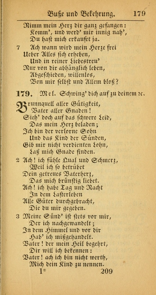 Evangelisches Gesangbuch: oder eine sammlung geistreicher lieder zum gebrauch der Evangelischen Gemeinscaft und aller heilsuchenden seelen  (4th und verb. Aufl.) page 211