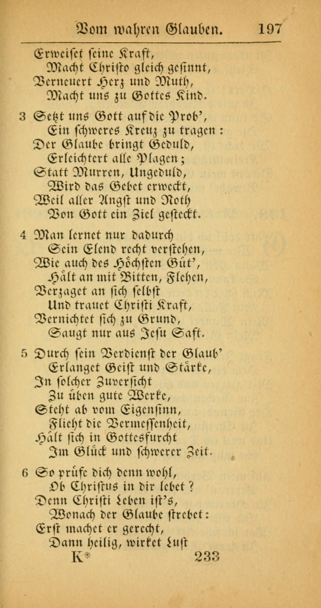 Evangelisches Gesangbuch: oder eine sammlung geistreicher lieder zum gebrauch der Evangelischen Gemeinscaft und aller heilsuchenden seelen  (4th und verb. Aufl.) page 235