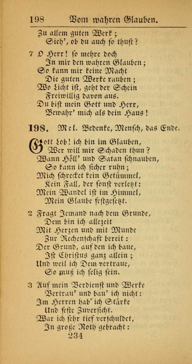 Evangelisches Gesangbuch: oder eine sammlung geistreicher lieder zum gebrauch der Evangelischen Gemeinscaft und aller heilsuchenden seelen  (4th und verb. Aufl.) page 236