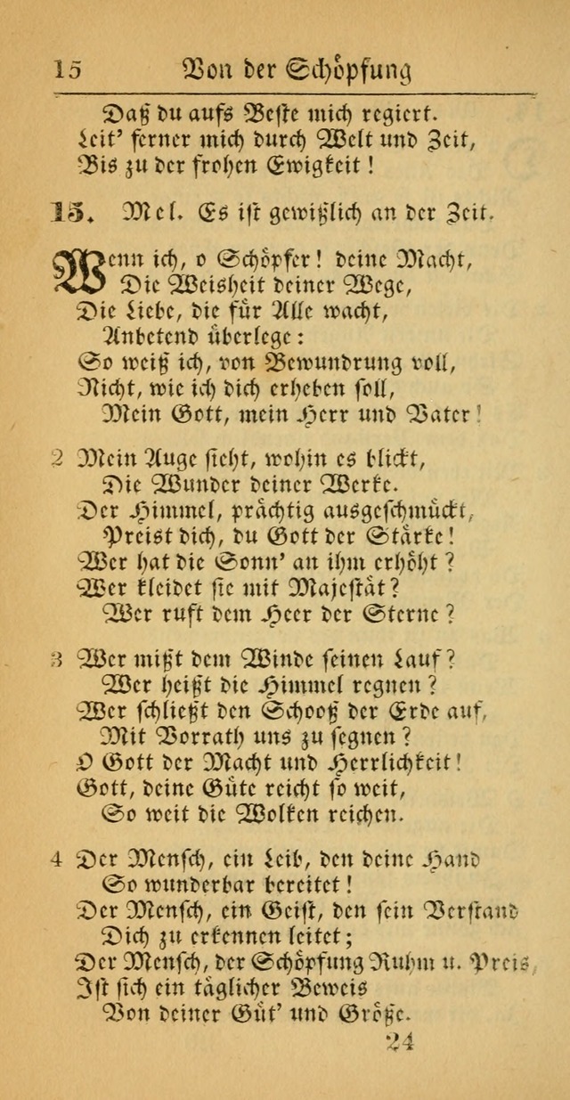 Evangelisches Gesangbuch: oder eine sammlung geistreicher lieder zum gebrauch der Evangelischen Gemeinscaft und aller heilsuchenden seelen  (4th und verb. Aufl.) page 26