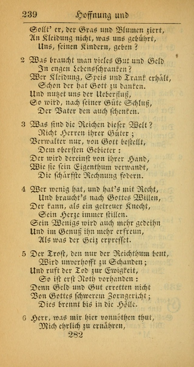 Evangelisches Gesangbuch: oder eine sammlung geistreicher lieder zum gebrauch der Evangelischen Gemeinscaft und aller heilsuchenden seelen  (4th und verb. Aufl.) page 284