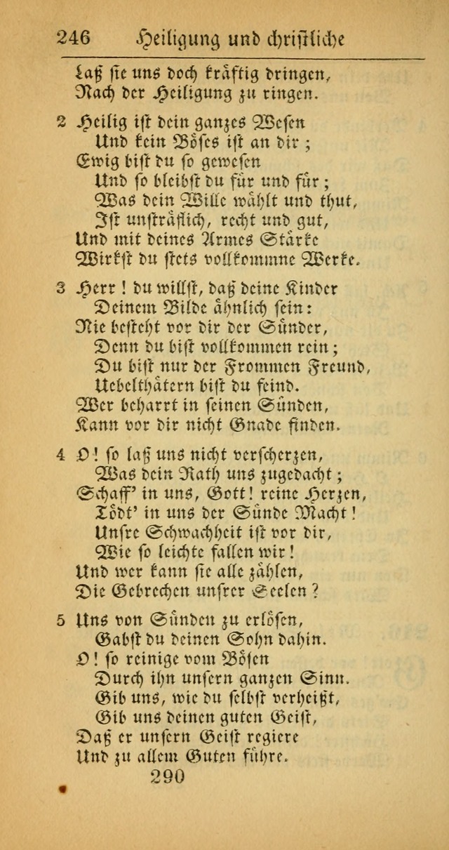 Evangelisches Gesangbuch: oder eine sammlung geistreicher lieder zum gebrauch der Evangelischen Gemeinscaft und aller heilsuchenden seelen  (4th und verb. Aufl.) page 292