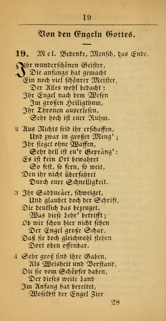 Evangelisches Gesangbuch: oder eine sammlung geistreicher lieder zum gebrauch der Evangelischen Gemeinscaft und aller heilsuchenden seelen  (4th und verb. Aufl.) page 30