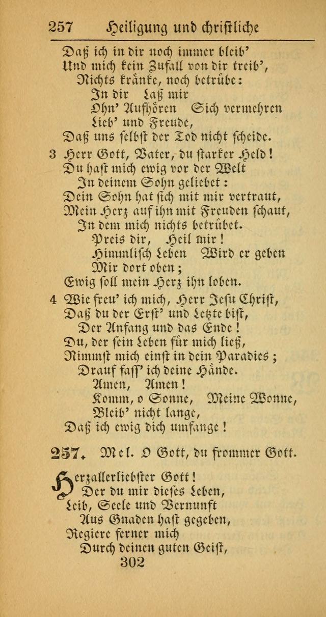 Evangelisches Gesangbuch: oder eine sammlung geistreicher lieder zum gebrauch der Evangelischen Gemeinscaft und aller heilsuchenden seelen  (4th und verb. Aufl.) page 304