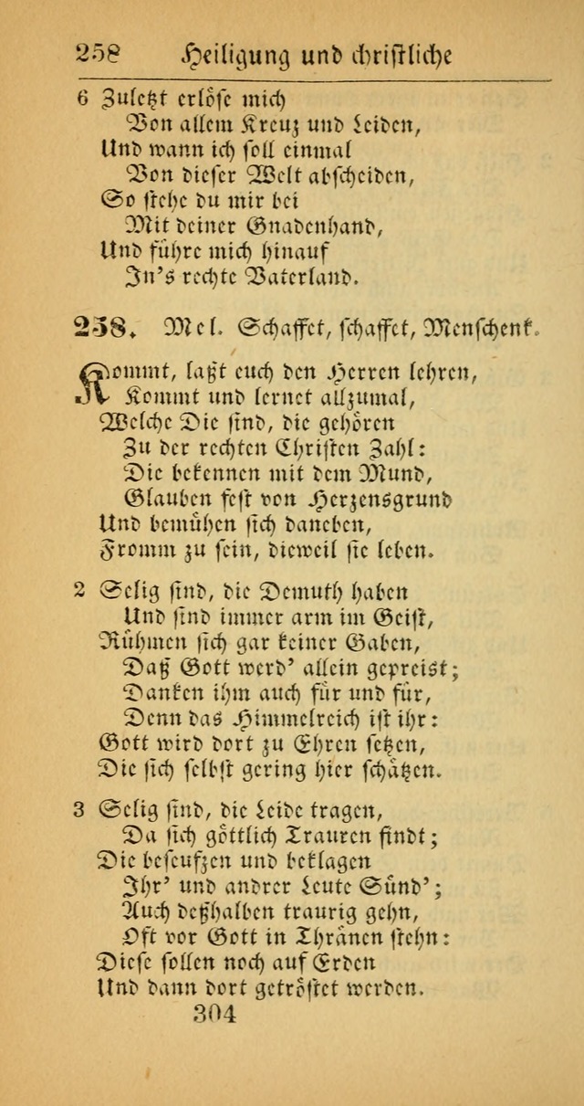 Evangelisches Gesangbuch: oder eine sammlung geistreicher lieder zum gebrauch der Evangelischen Gemeinscaft und aller heilsuchenden seelen  (4th und verb. Aufl.) page 306