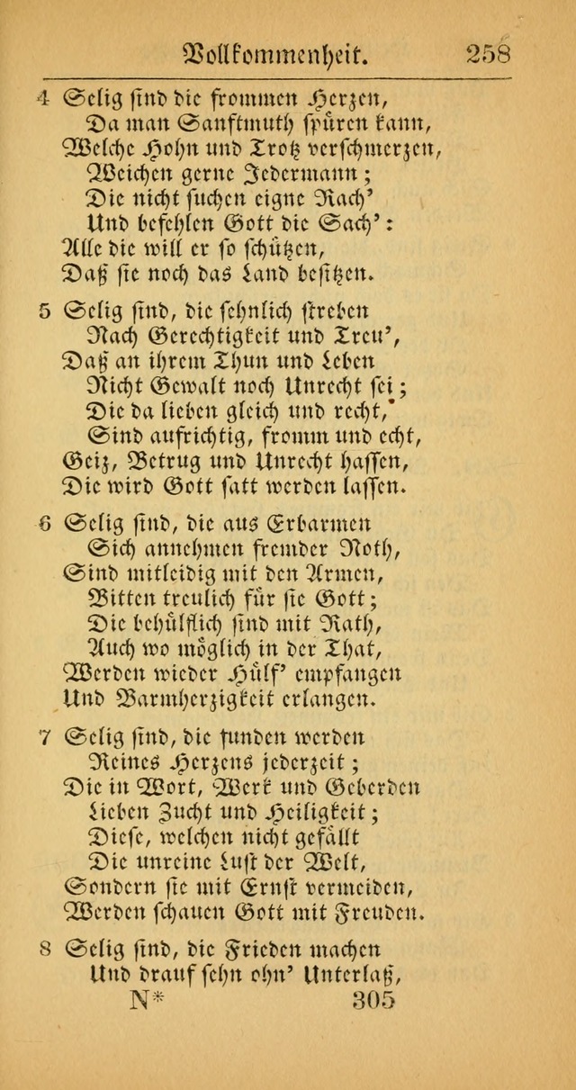 Evangelisches Gesangbuch: oder eine sammlung geistreicher lieder zum gebrauch der Evangelischen Gemeinscaft und aller heilsuchenden seelen  (4th und verb. Aufl.) page 307