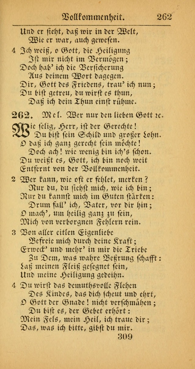 Evangelisches Gesangbuch: oder eine sammlung geistreicher lieder zum gebrauch der Evangelischen Gemeinscaft und aller heilsuchenden seelen  (4th und verb. Aufl.) page 311