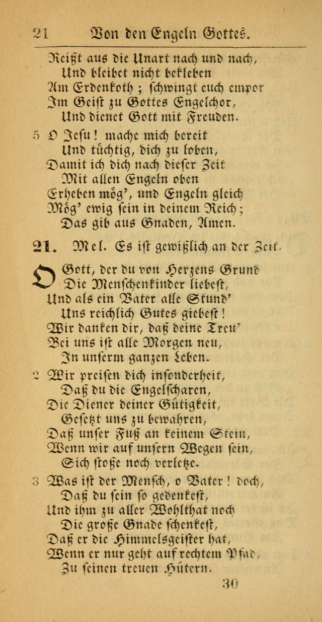 Evangelisches Gesangbuch: oder eine sammlung geistreicher lieder zum gebrauch der Evangelischen Gemeinscaft und aller heilsuchenden seelen  (4th und verb. Aufl.) page 32